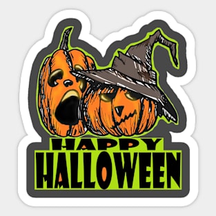 Dusty Pumpkins Sticker